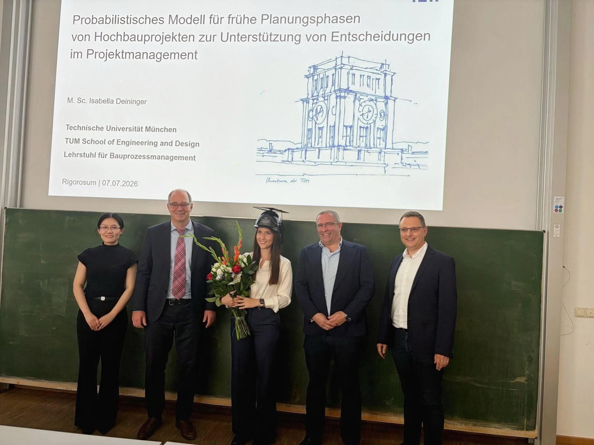Herzlichen Glückwunsch, Dr.-Ing. Isabella Deininger!