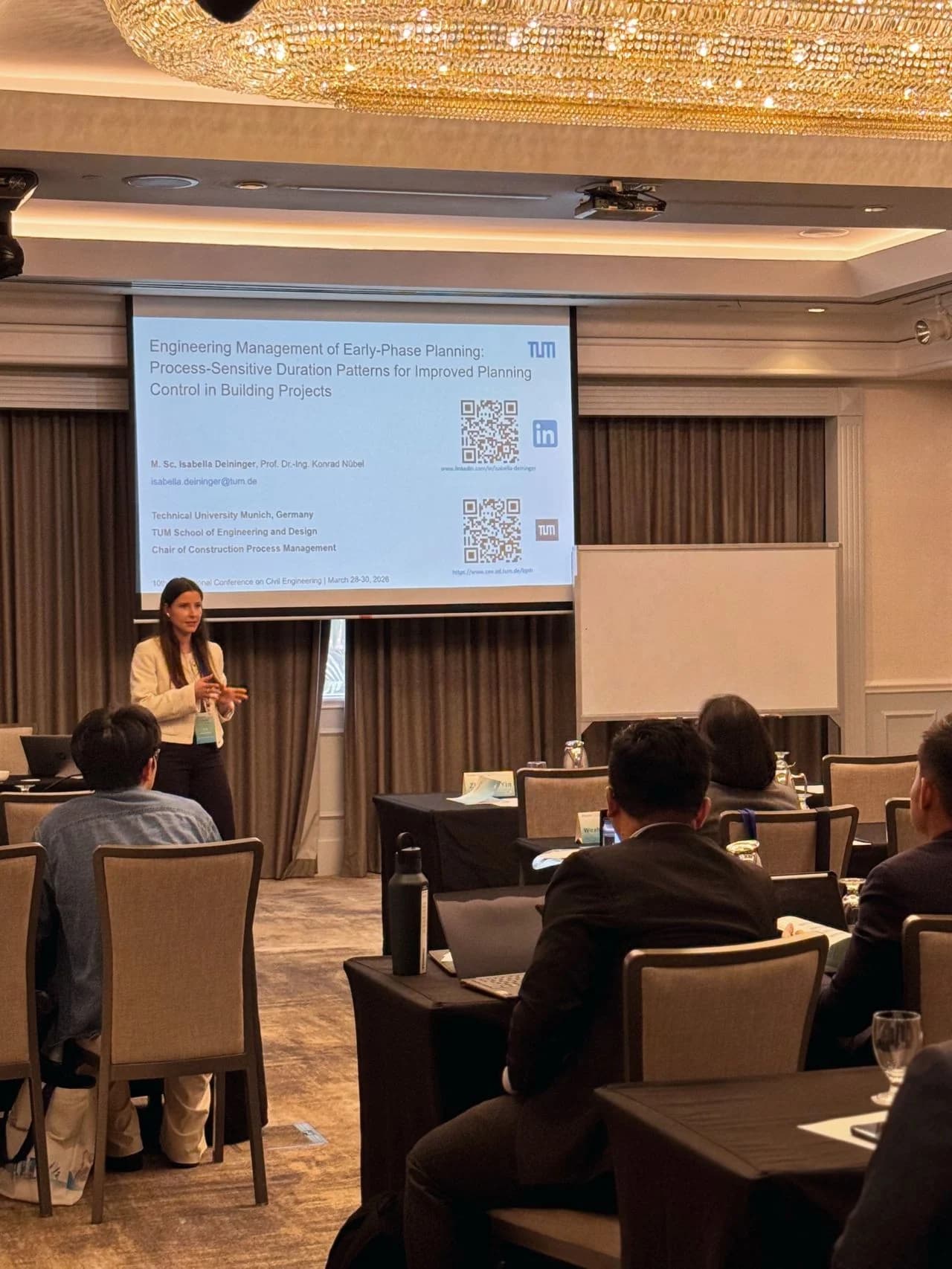 Singapur: Best Presentation Certificate bei der 10th ICOCE 2026