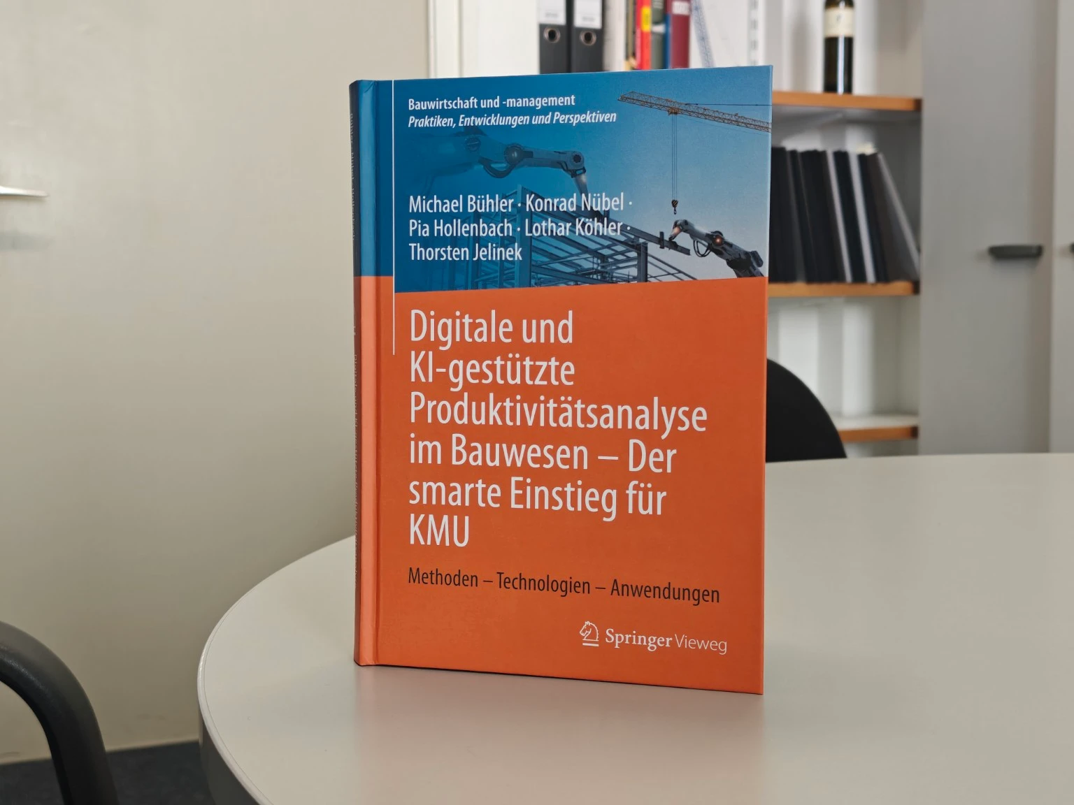 Buchneuerscheinung: Digitale und KI-gestützte Produktivitätsanalyse im Bauwesen